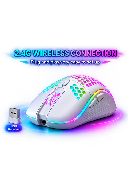 Wireless Gaming Mouse Black/White