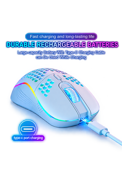 Wireless Gaming Mouse Black/White